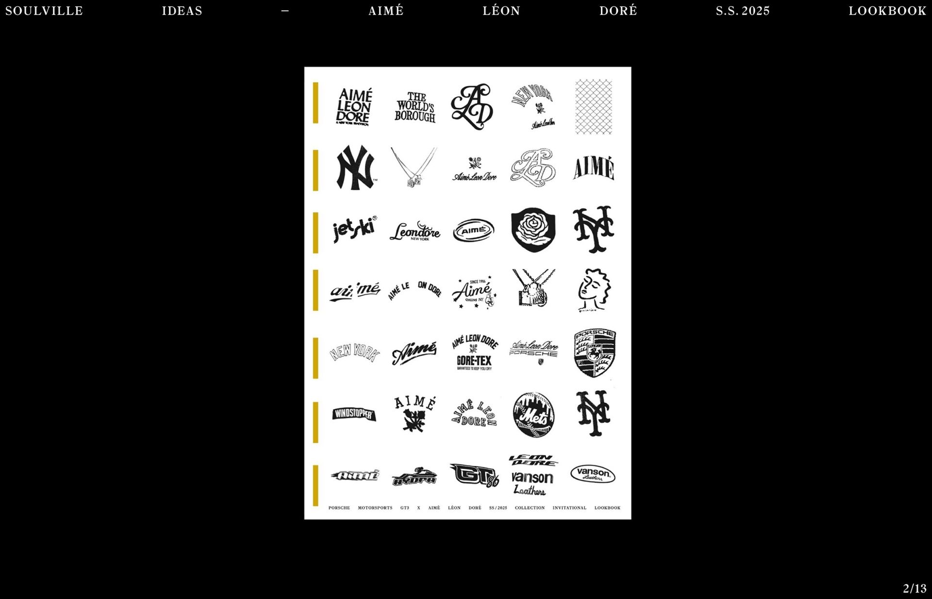 000 Aimé Léon Doré—SS 2025 Lookbook Views (glissés)