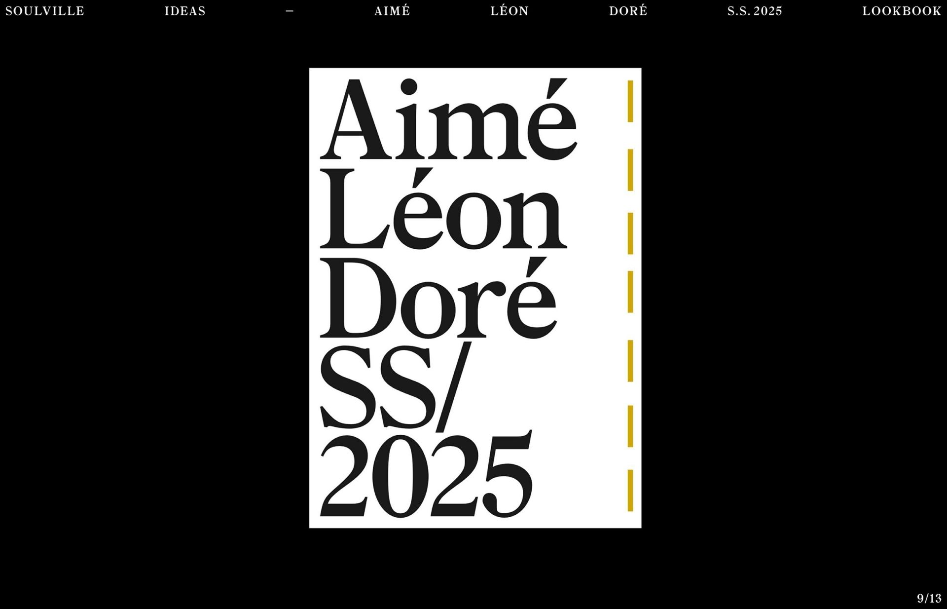 000 Aimé Léon Doré—SS 2025 Lookbook Views (glissés) 3