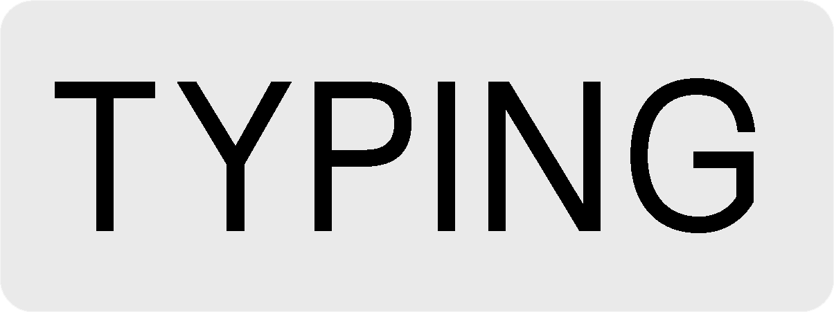 Font Typing